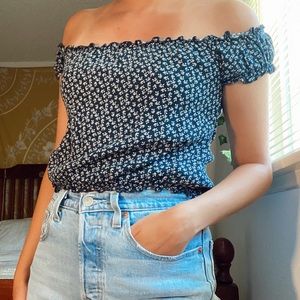 Brandy Melville Off-The-Shoulder Top